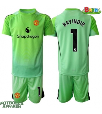 Manchester United Altay Bayindir #1 Målvakt Tredjeställ Barn 2025-26 Kortärmad (+ Korta byxor)